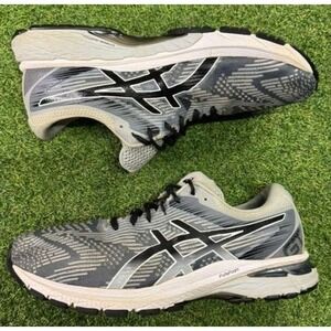 Asics GT-2000 8 1011A688 Mens US 9 Running Shoes Piedmont Gray Black Sneakers